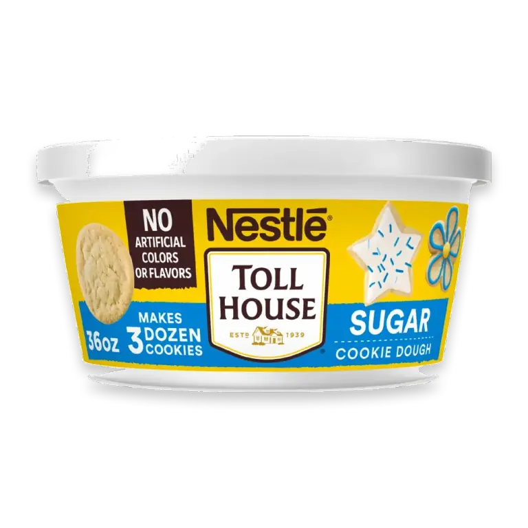 Sugar Cookie Dough Tub Ready to Bake Cookie Dough Oven Cookies