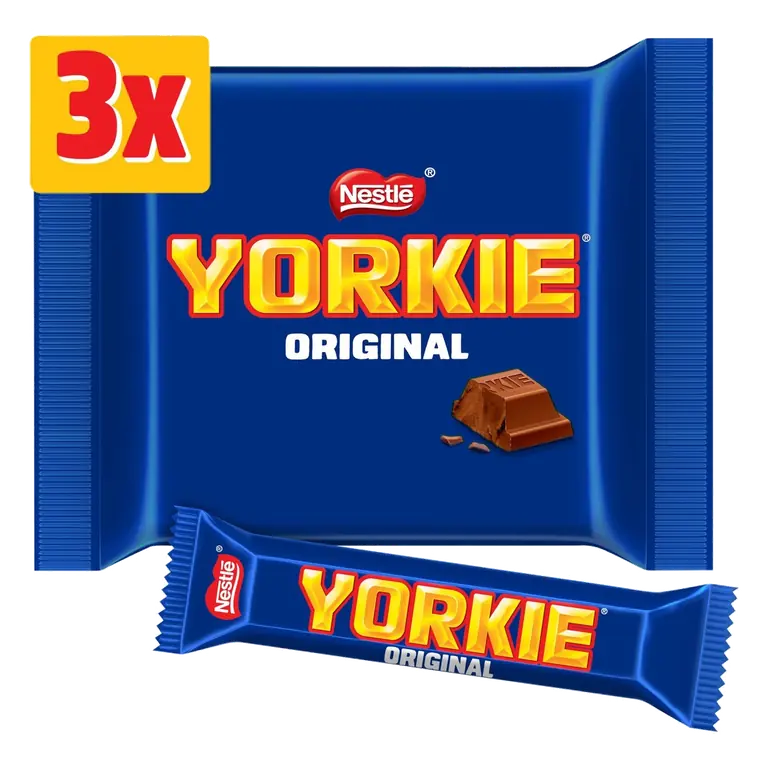 Yorkie Milk Chocolate Bar Multipack 3 Pack