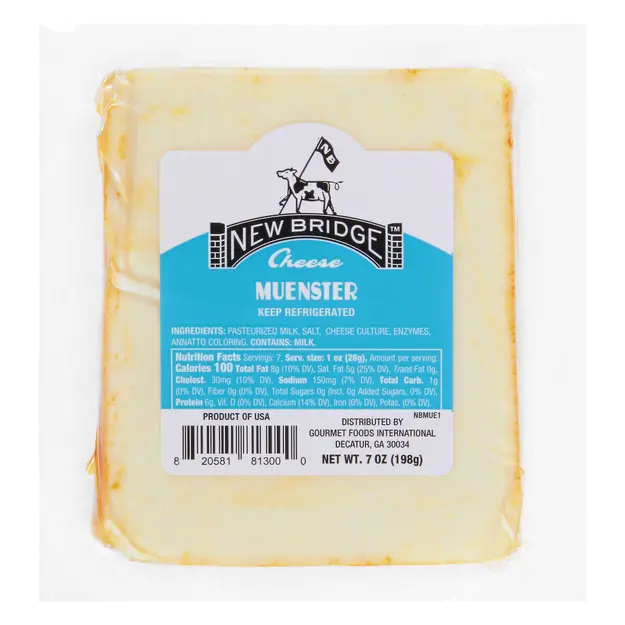 Muenster Cheese Block
