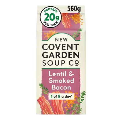 New Covent Garden Lentil & Smoked Bacon Soup