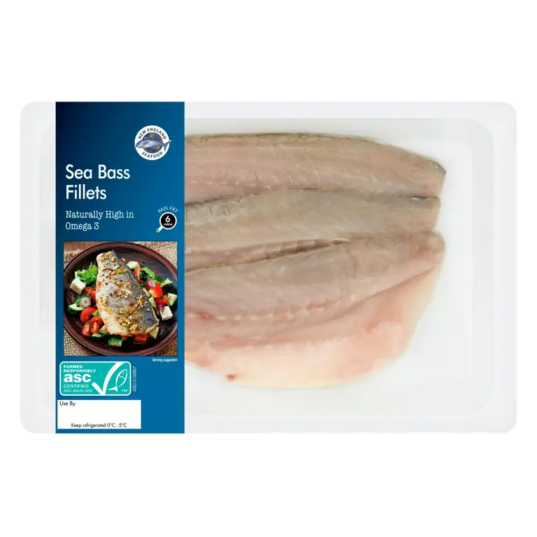 210g Sea Bass Fillets