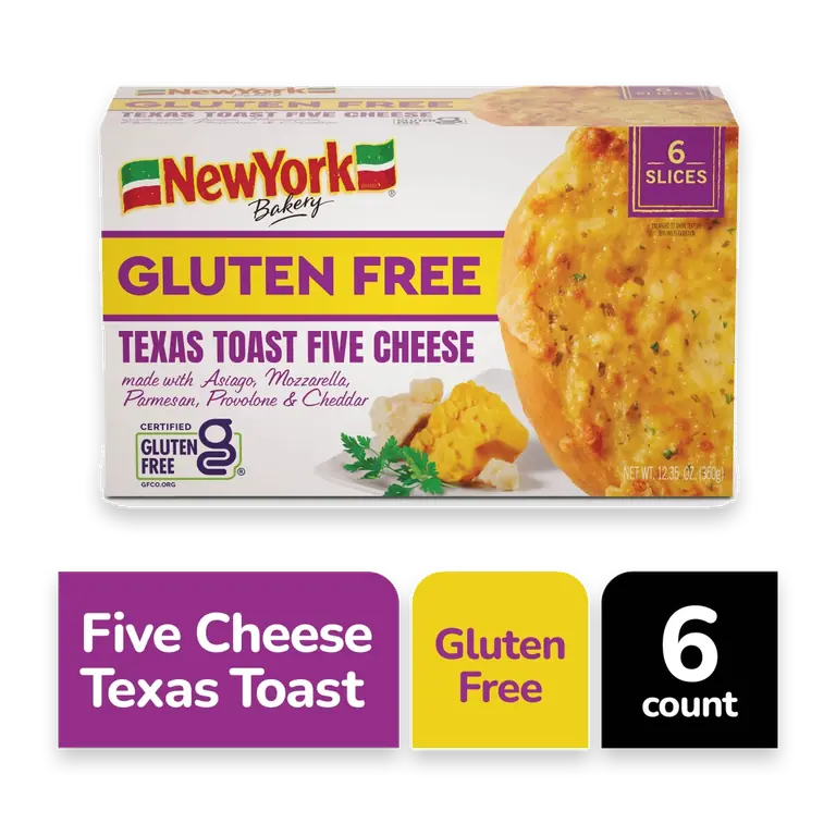 Gluten Free Texas Toast Five Cheese