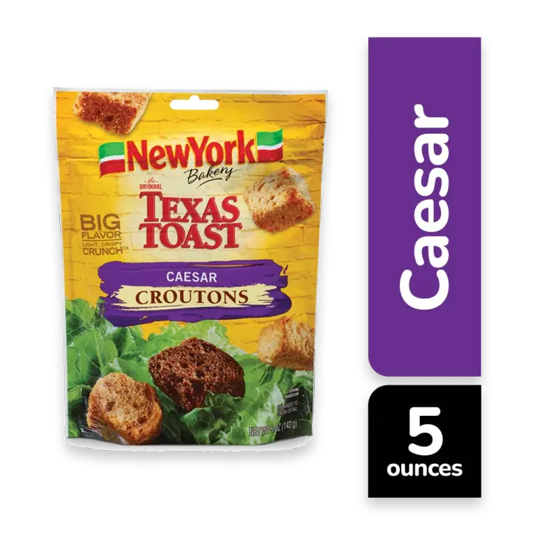 Texas Toast Caesar Croutons