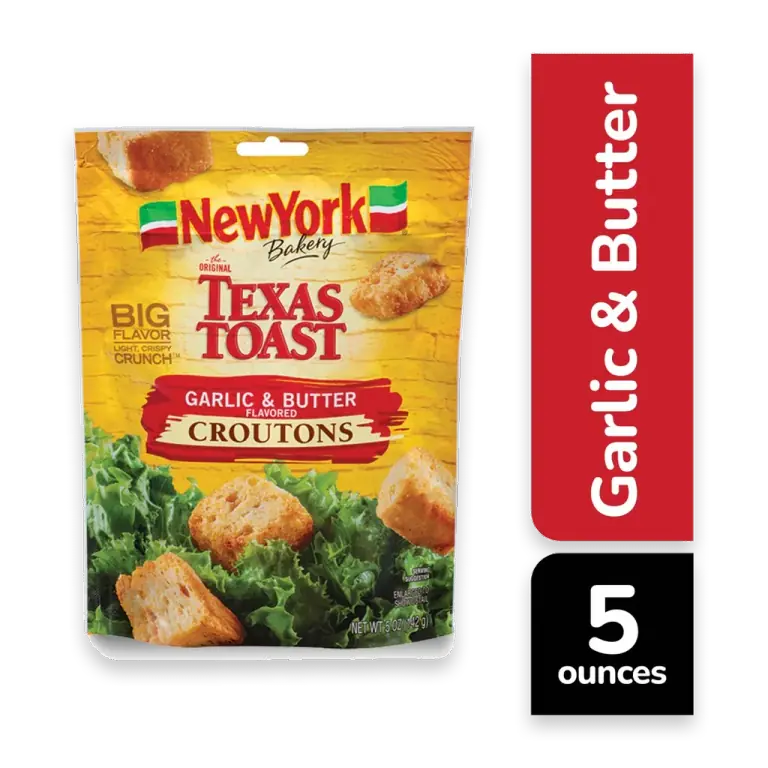 Bakery Texas Toast Garlic and Butter Croutons