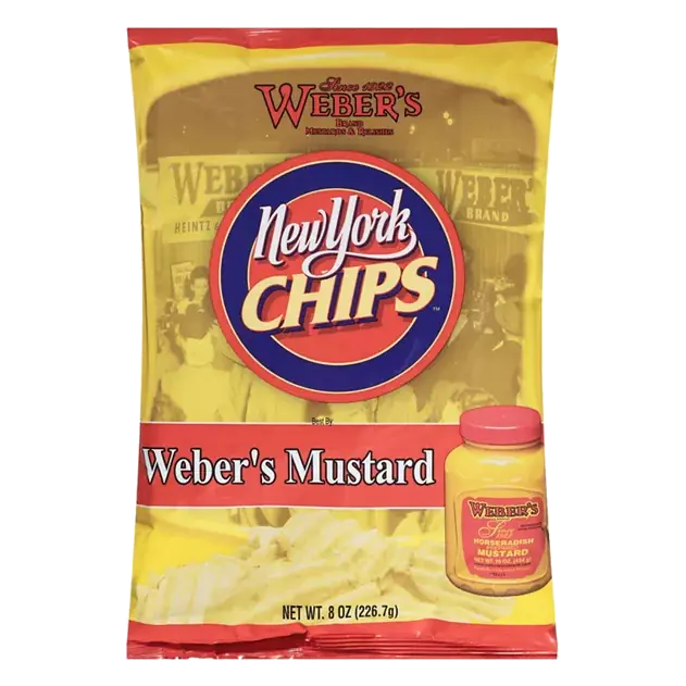 Weber's Chips, Mustard