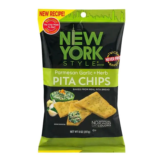 Pita Chips Parmesan Garlic + Herb