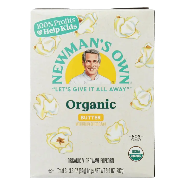 Butter Organic Microwave Popcorn Bags