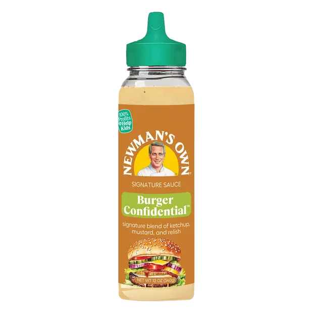 Gluten Free Burger Confidential Signature Sauce