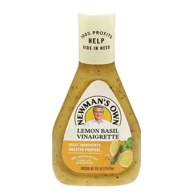 Lemon Basil Vinaigrette Dressing