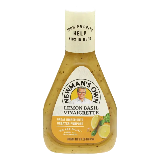 Lemon Basil Vinaigrette Dressing