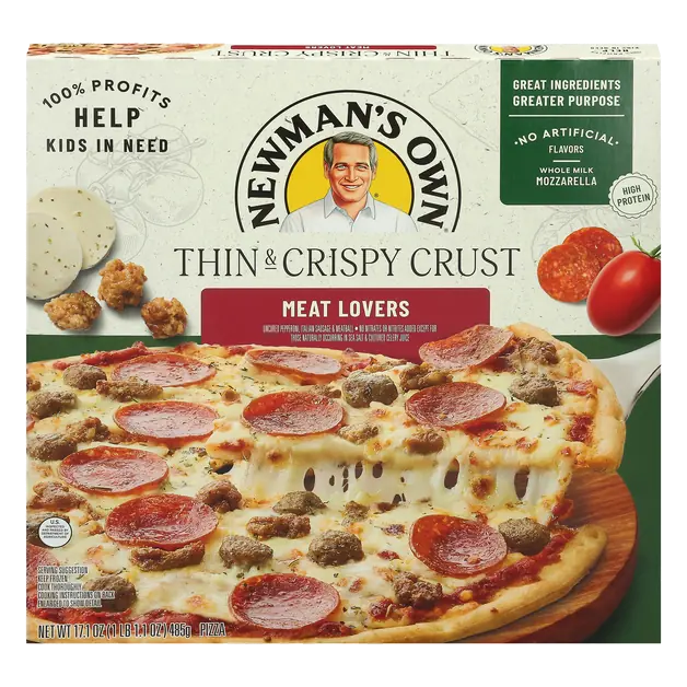 Meat Lovers Thin & Crispy Crust Pizza Frozen