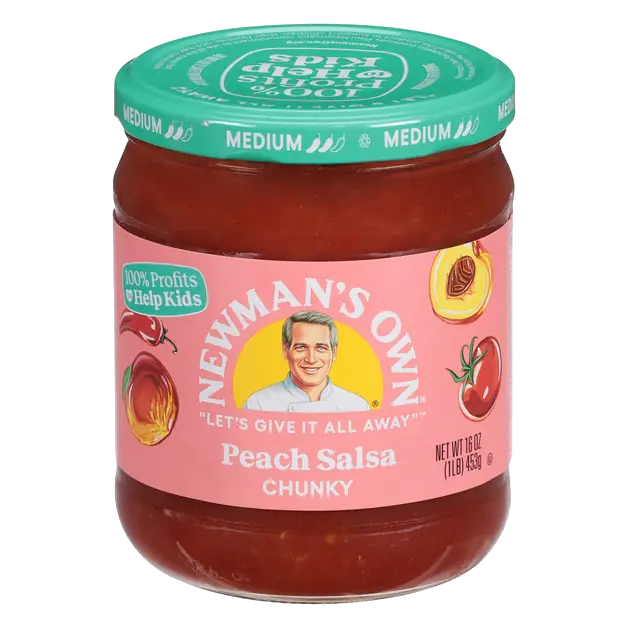 Medium Chunky Peach Salsa