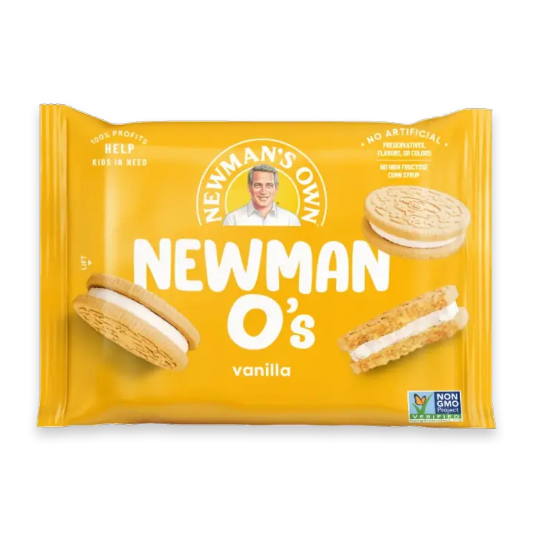 Newman-O's Vanilla Sandwich Cookies