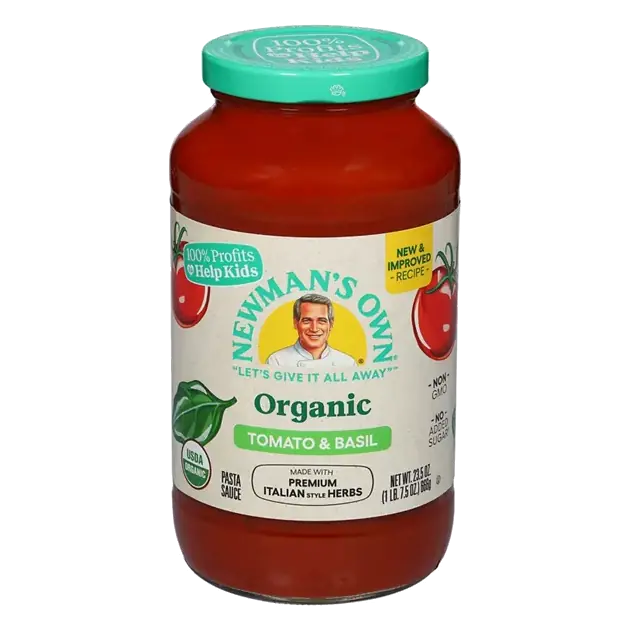 Pasta Sauce, Organic, Tomato & Basil