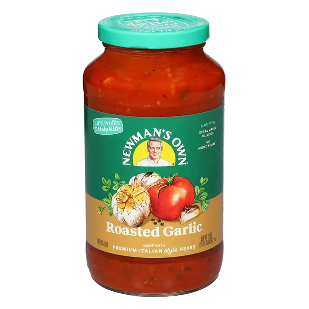 Newman's Own Roasted Garlic Pasta Sauce 24 oz
