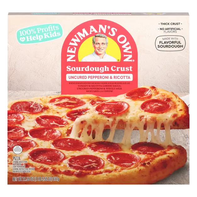 Sourdough Crust Uncured Pepperoni & Ricotta Pizza Frozen