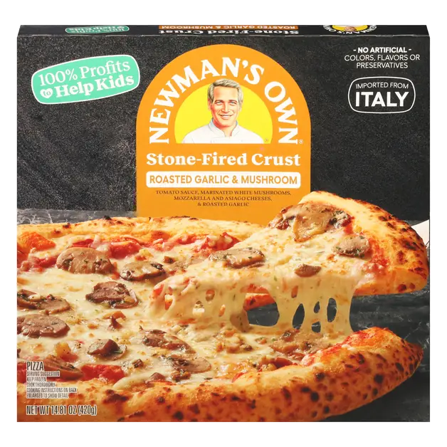 Stone-Fired Crust Roasted Garlic & Mushroom Pizza Frozen