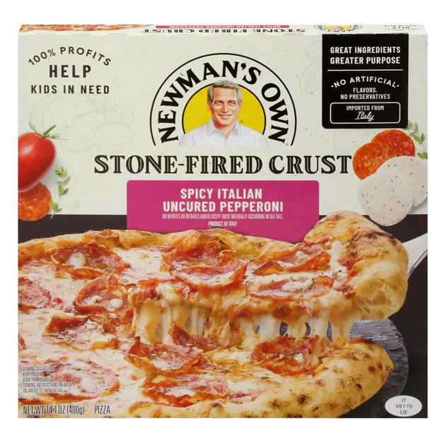 Stone-Fired Crust Spicy Italian Uncured Pepperoni Pizza