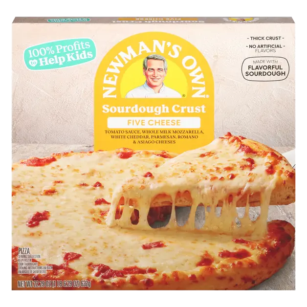 Thick Sourdough Crust Five Cheese Pizza Frozen