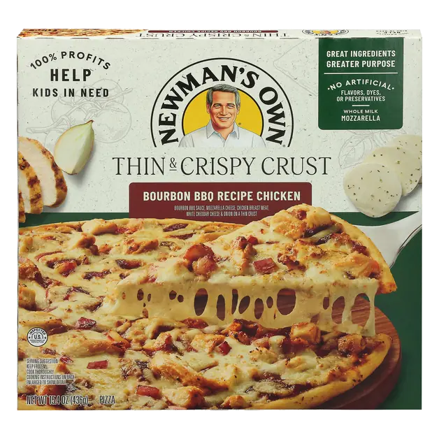 Thin & Crispy Crust Bourbon BBQ Recipe Chicken Pizza Frozen