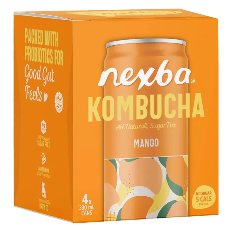 Kombucha Mango Drink Cans