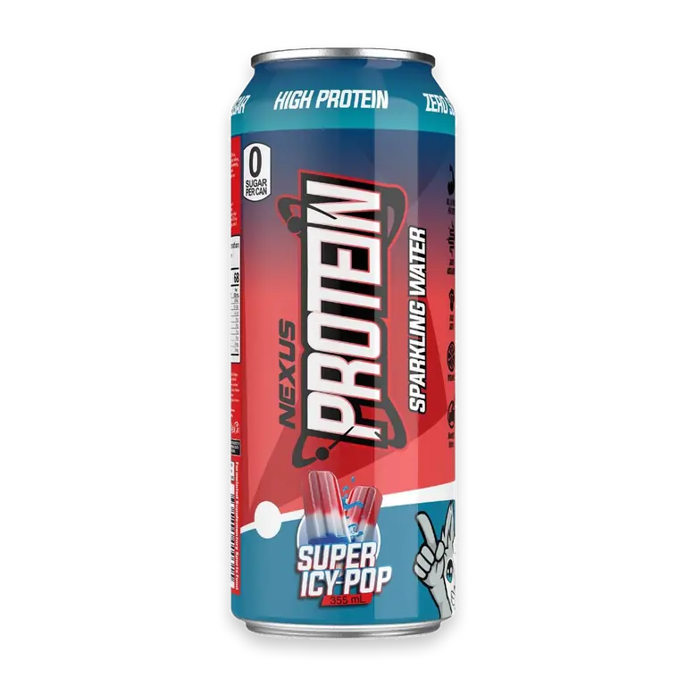 Super Protein Sparkling Water Icy-Pop