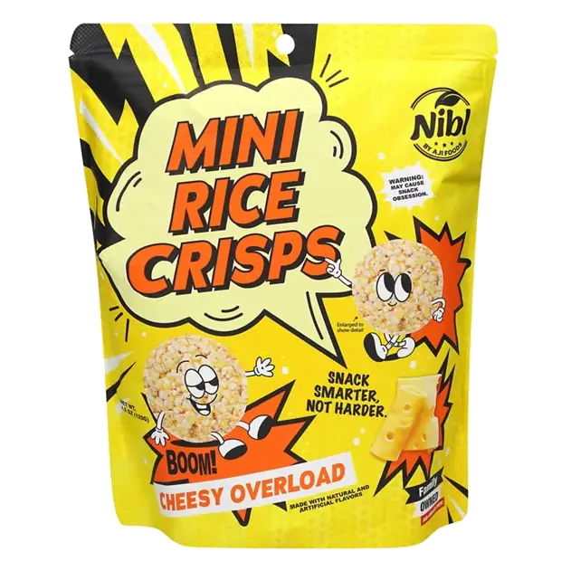 Cheesy Overload Mini Rice Crisps