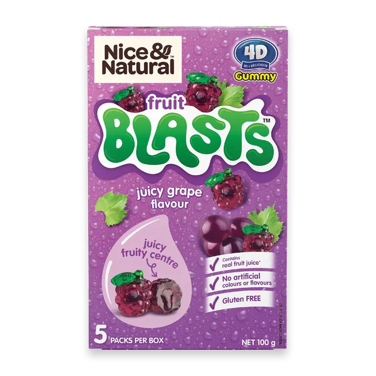 Fruit Blasts Gummies Grape