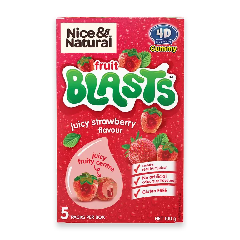 Fruit Blasts Gummies Strawberry