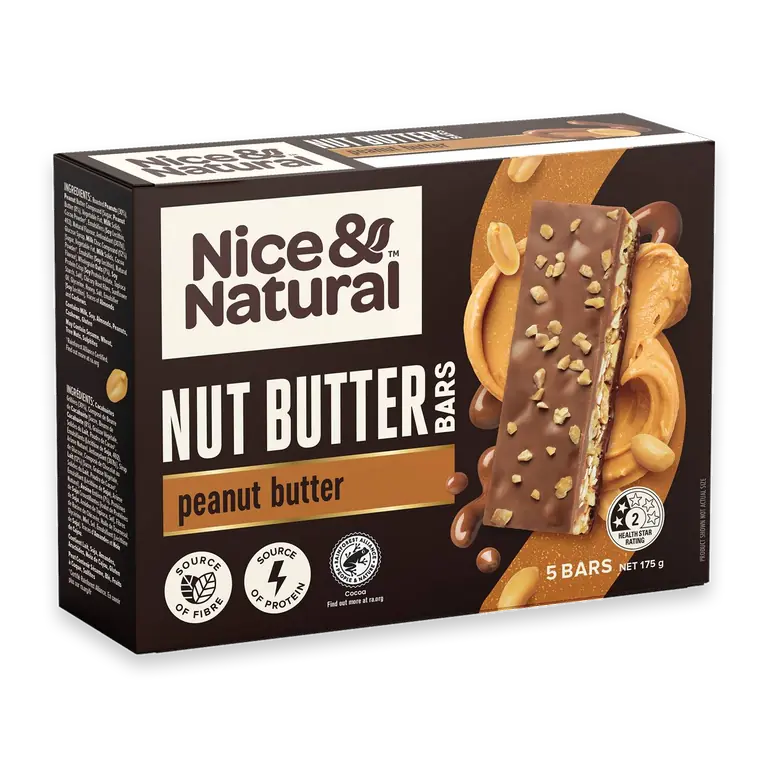 Nut Butter Bars Peanut Butter Milk Choc Multipack Snacks