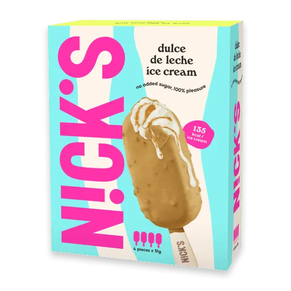 Dulce De Leche Glasspinnar