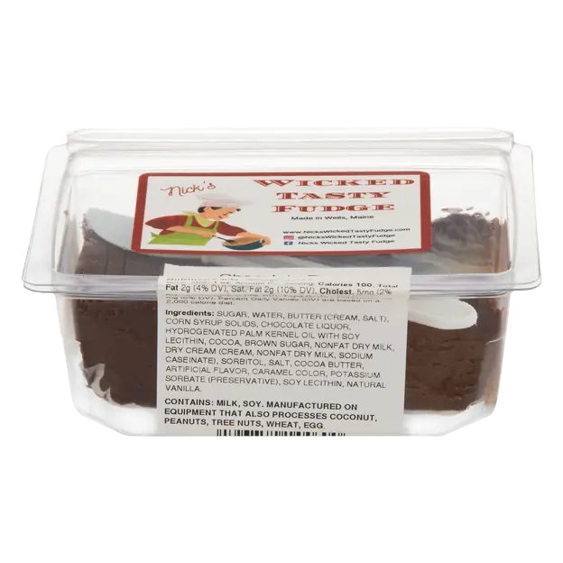 Nick's Chocolate Wicked Tasty Fudge