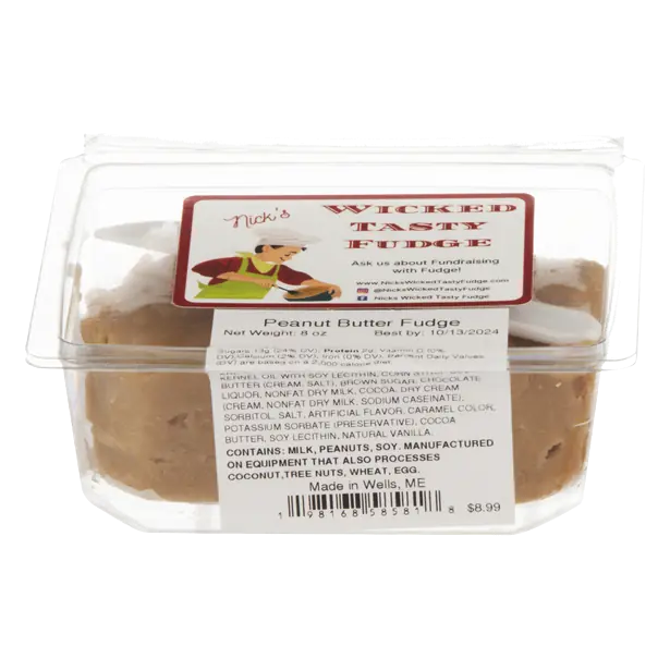 Nick's Wicked Tasty Peanut Butter Fudge