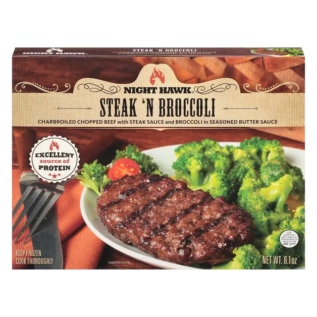 Steak 'N Broccoli Frozen