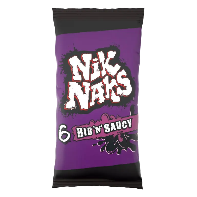 Rib N Saucy Multipack Crisps x6