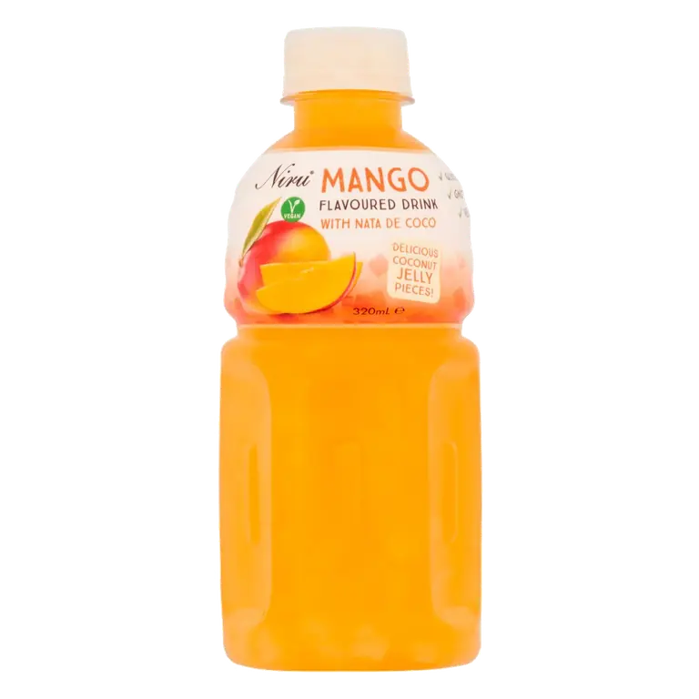Mango Flavoured Drink With Nata De Coco Bottle 320ml