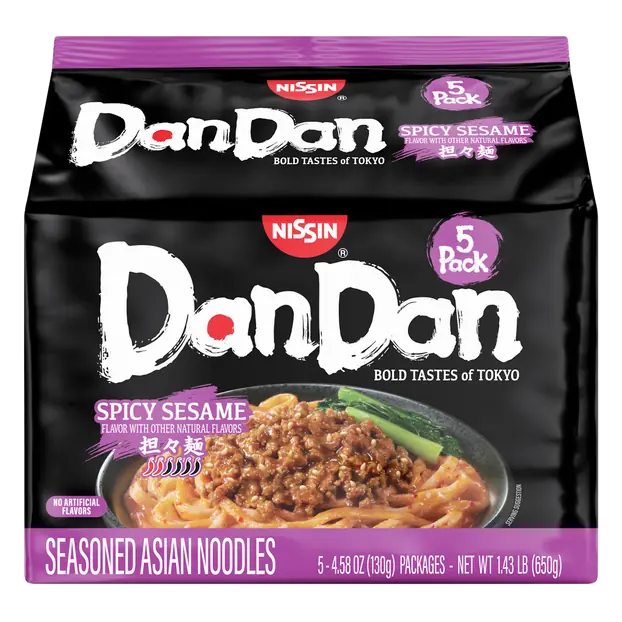 Bold Tastes of Tokyo Dan Dan Flavor Seasoned Asian Noodles - 5 ct
