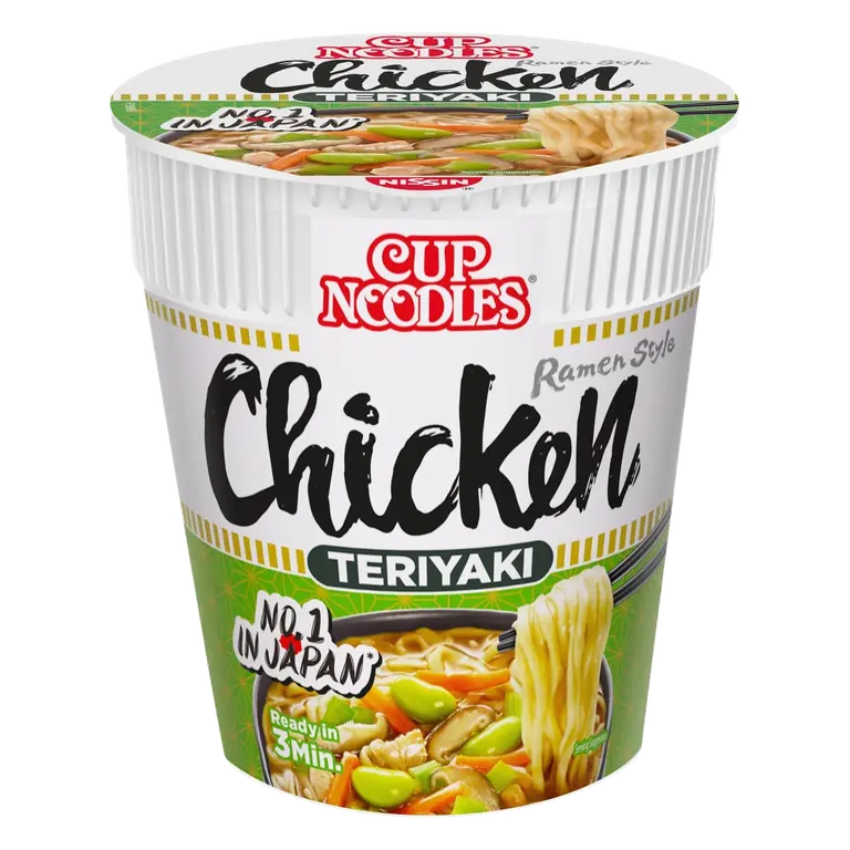 Cup Noodles Chicken Teriyaki Instant Ramen Style Pot 70g