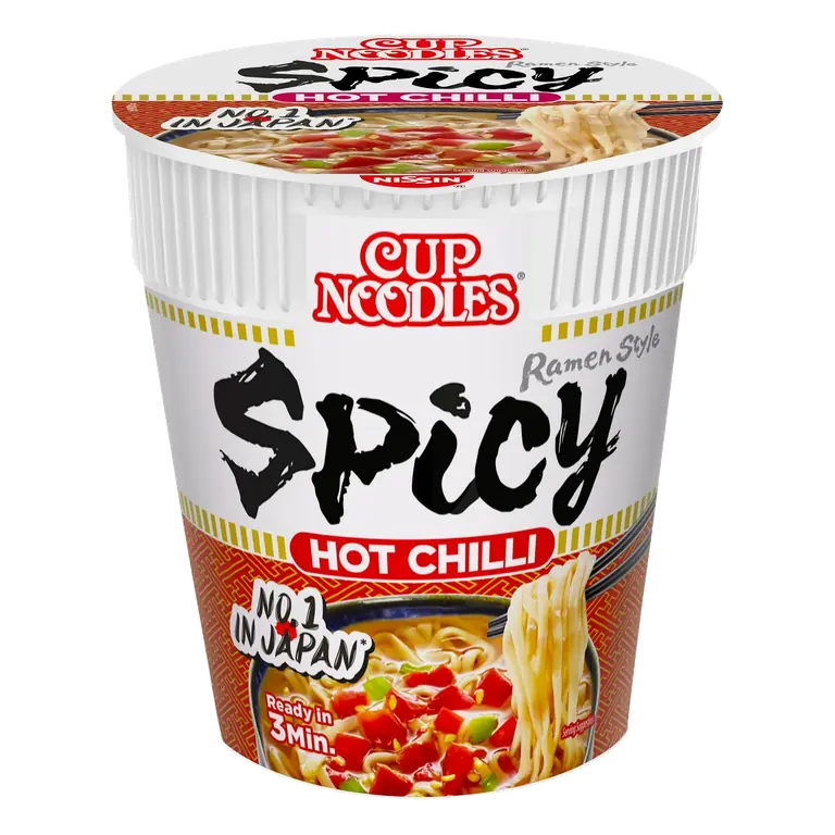 Cup Noodles Spicy Hot Chilli Instant Ramen Pot 66g