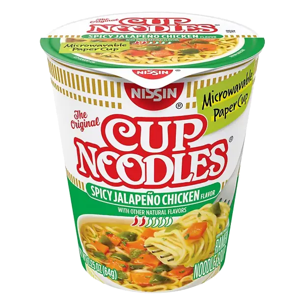 Cup Noodles The Original Spicy Jalapeno Chicken Flavor Ramen Noodle Soup