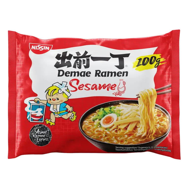 Demae Ramen Sesame Flavour Japanese Noodlesoup 100g