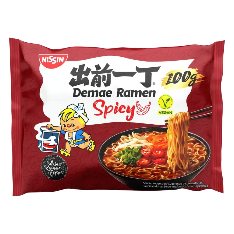 Demae Ramen Spicy Instant Noodles 100g