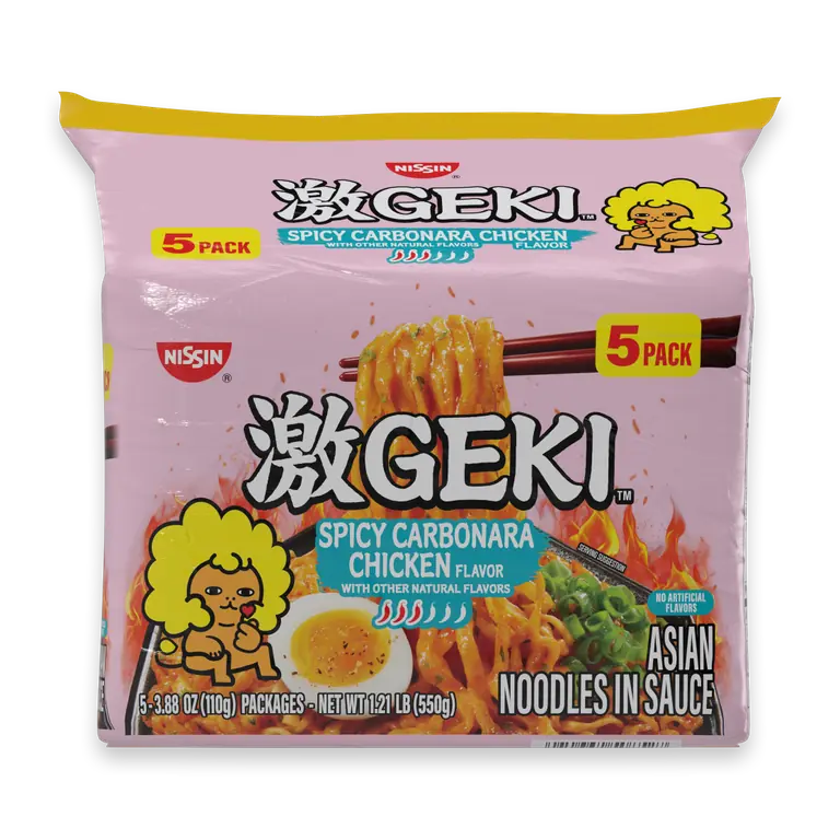 GEKI Spicy Carbonara Chicken
