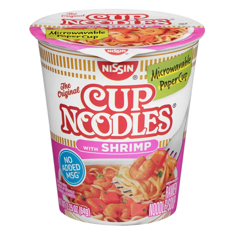 Ramen Noodle Soup with Shrimp