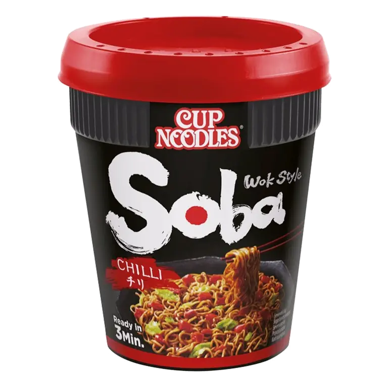 Soba Chilli Instant Wok Style Noodles Pot 92g