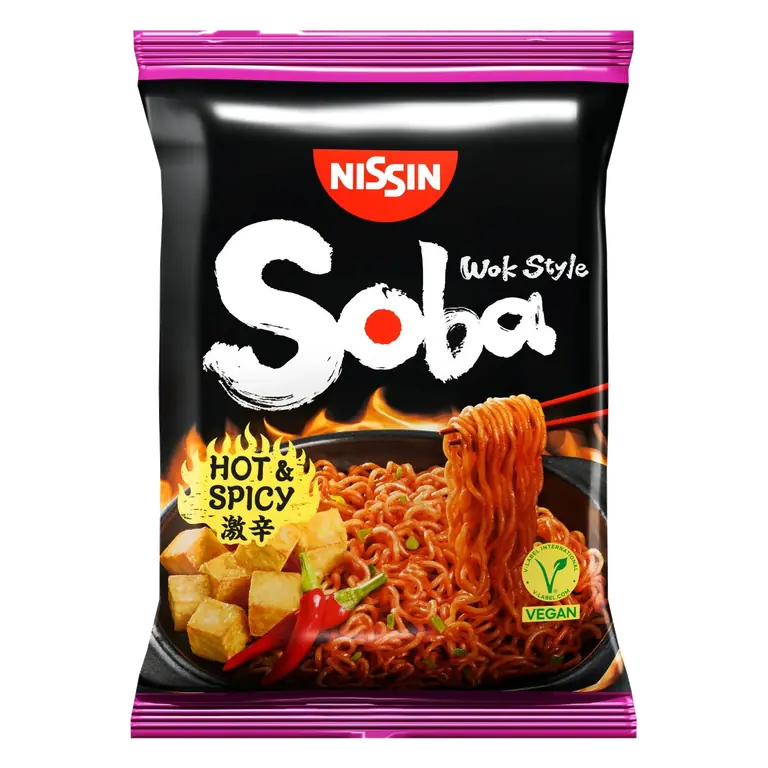 Soba Hot & Spicy Instant Wok Style Noodles 111g