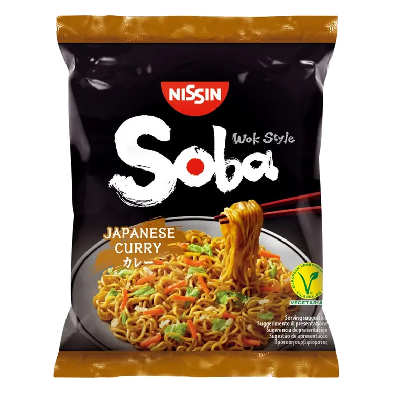 Soba Japanese Curry Instant Wok Style Noodles