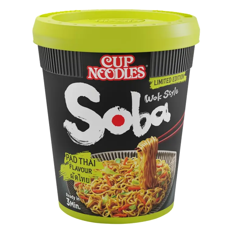 Soba Pad Thai Instant Wok Style Noodles Pot 89g