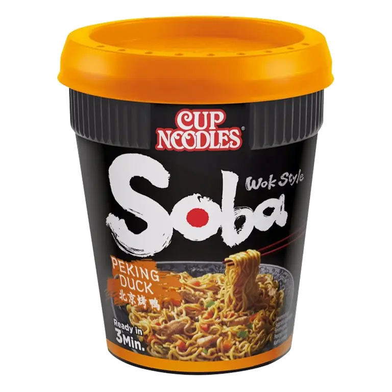 Soba Peking Duck Instant Wok Style Noodles Pot 87g