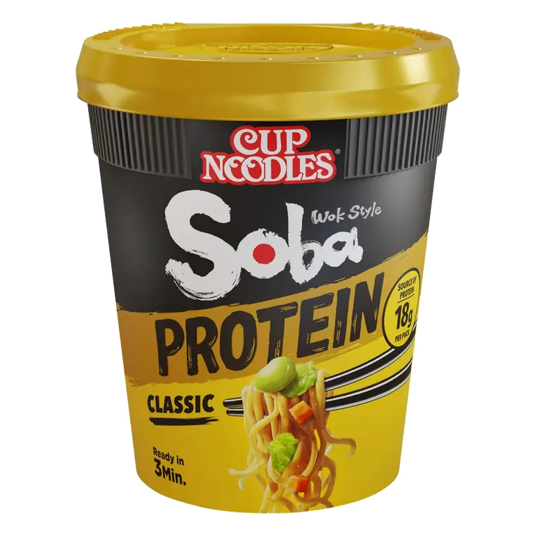 Soba Protein Classic Instant Wok Style Noodles Pot 92g